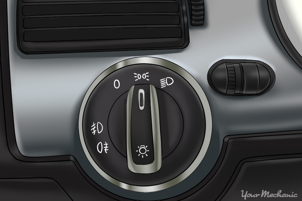 How to Replace a Fog Light Switch on Most Cars ... 2 light 3 way switch wiring diagram variations 